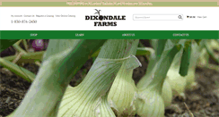 Desktop Screenshot of dixondalefarms.com